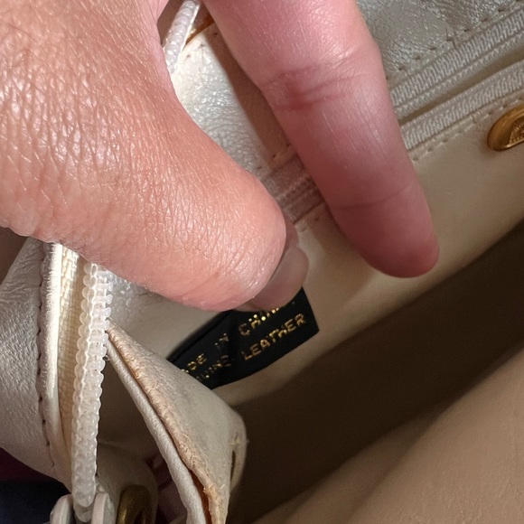 Anne Klein For Calderon Vintage Leather Shoulder Bag - Picture 11 of 13